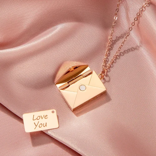 Love Letter Necklace|Valentine's Day Gift For Her