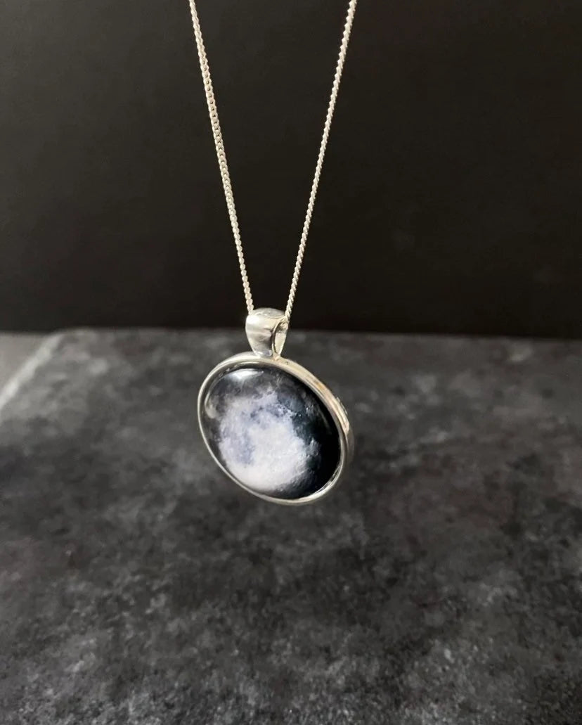 Custom Birth Moon Necklace