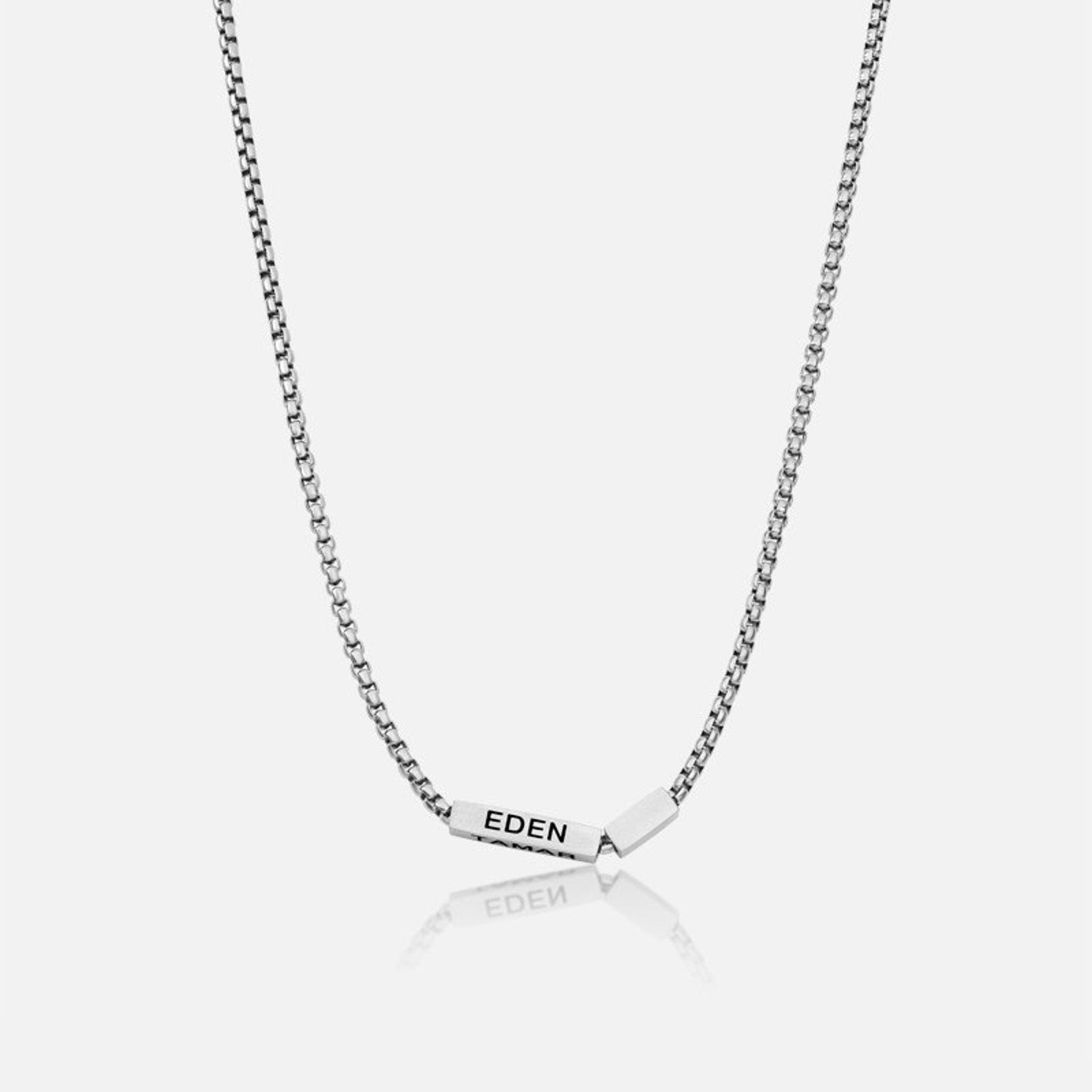 Personalize Necklace For Dad With Kids Name