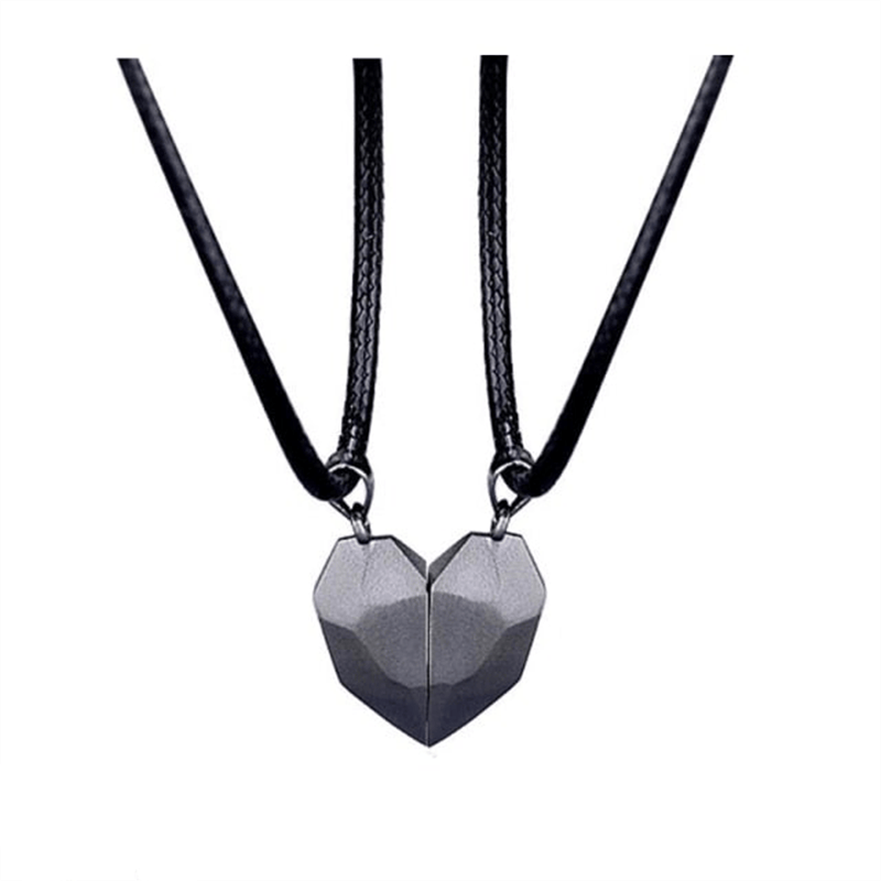 Couples Magnetic Heart Pendants 2Pcs |Valentine's Day Gift For Her