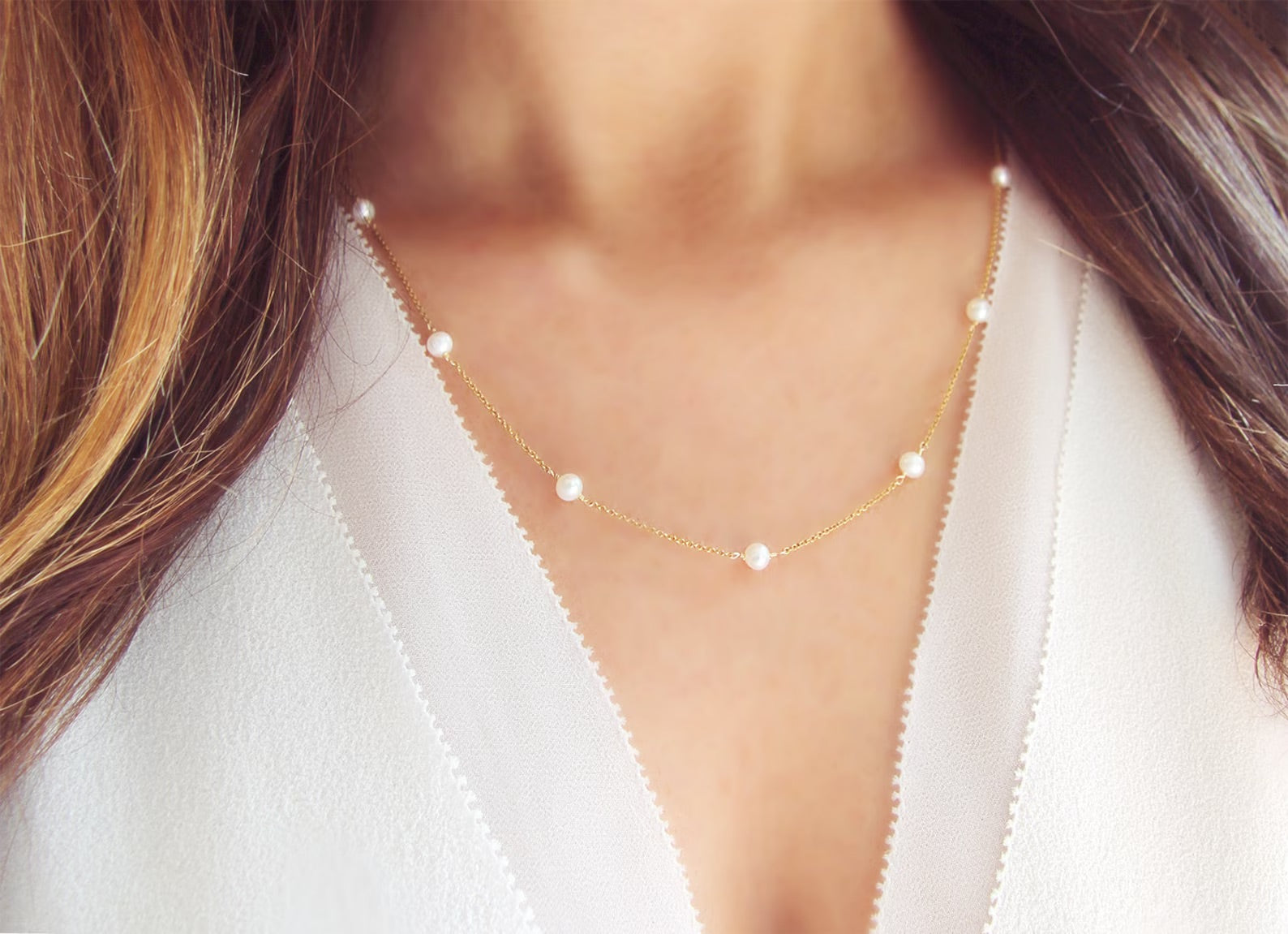 Modern Pearl Necklace｜Valentine's Day Or Birthday Gift For Her