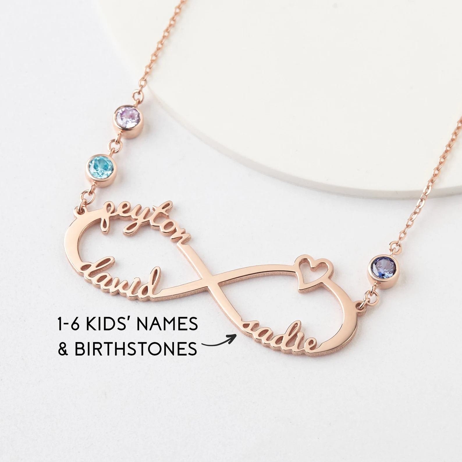 Grandma Custom Gift,Grandma Necklace Birthstone, Nana Jewelry