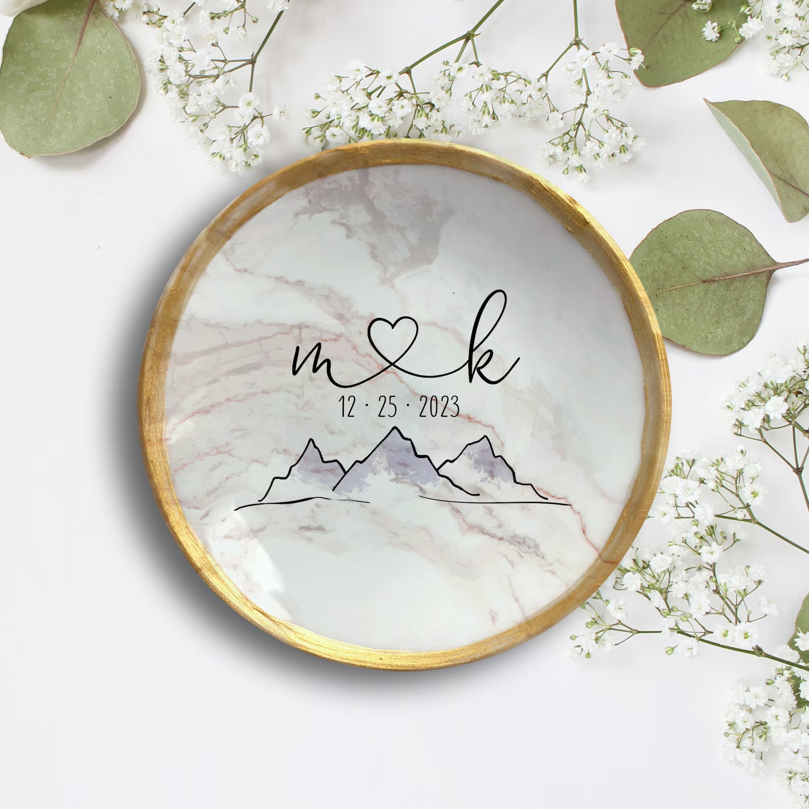 Mountain Ring Dish is Perfect Engagement Gift