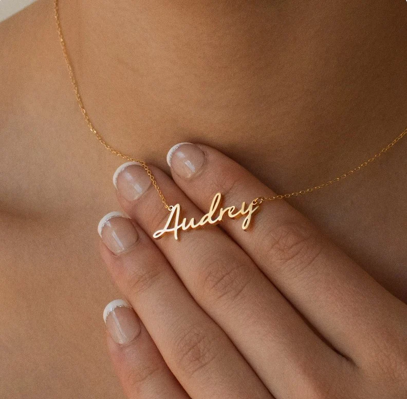 Name Necklace Jewelry