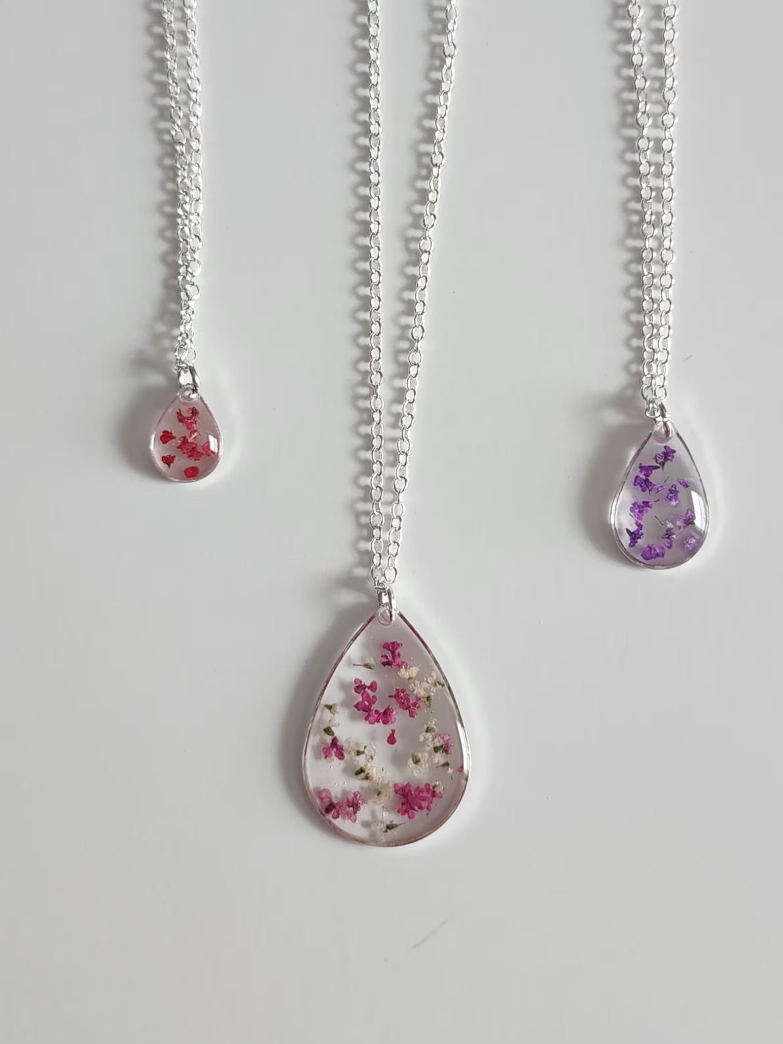 Birth Month Flower Necklace