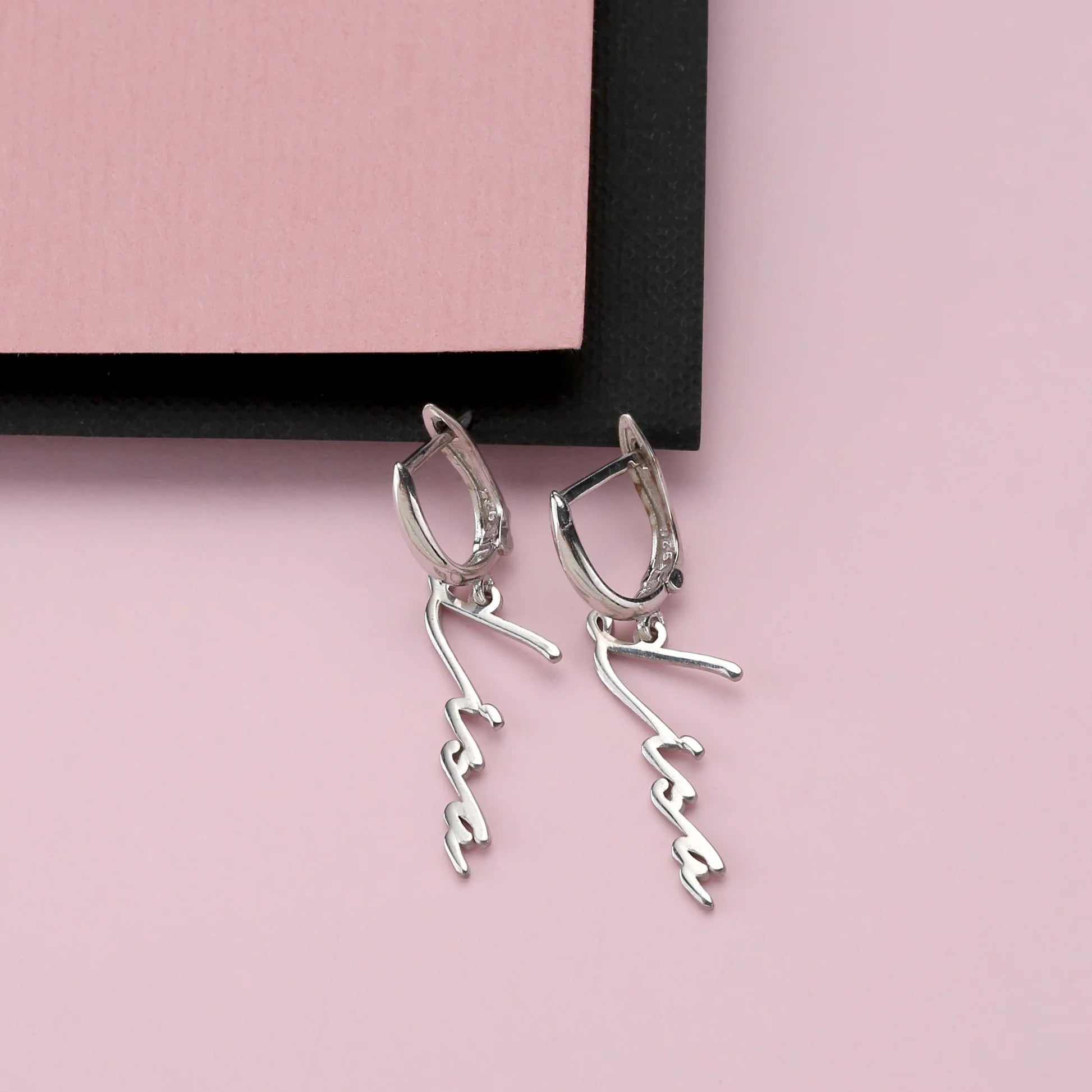 Personalized Name Earring Precious Present for Your Love