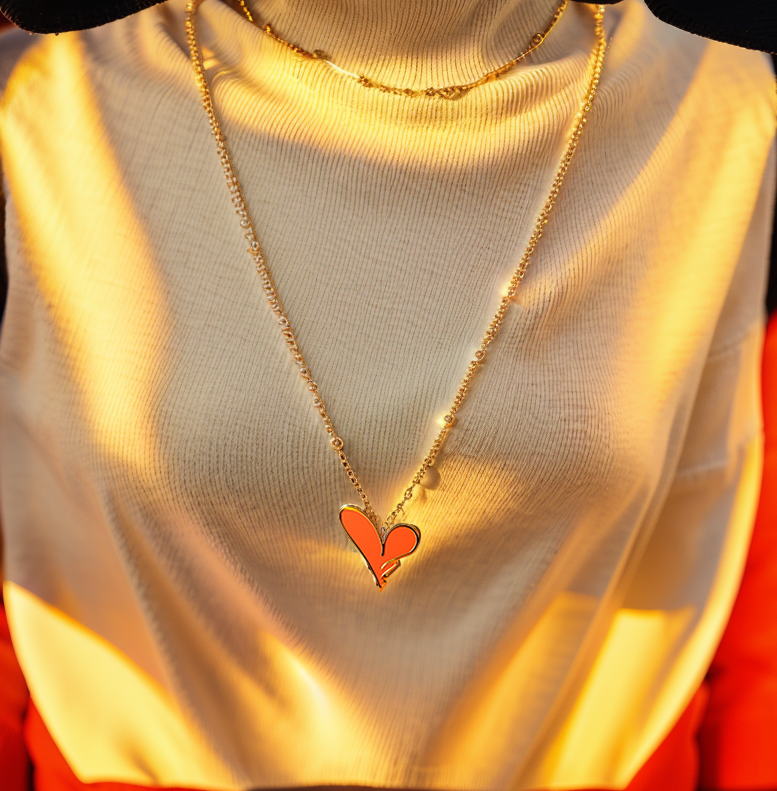 Exclusive Design Heart Necklace｜Love Symbol｜Symbolizes Moods