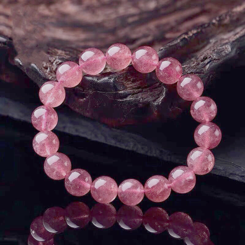 Natural Rose Quartz Love Caring Bracelet