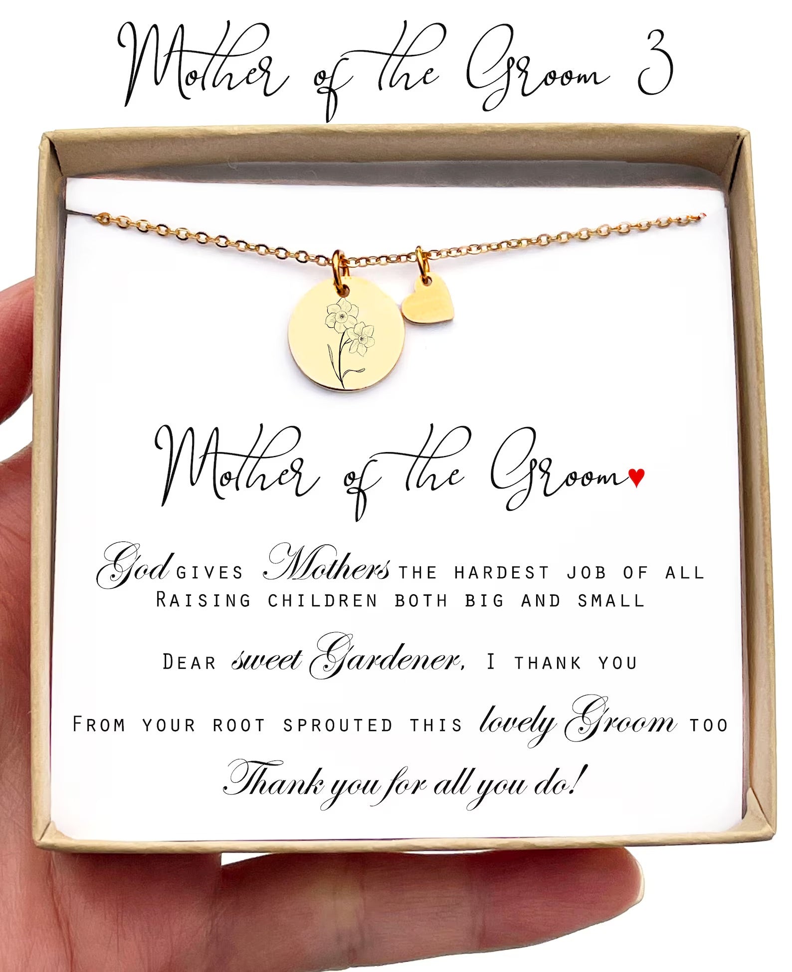 Personalized Gift for Mother of the Groom Gift from BRIDE