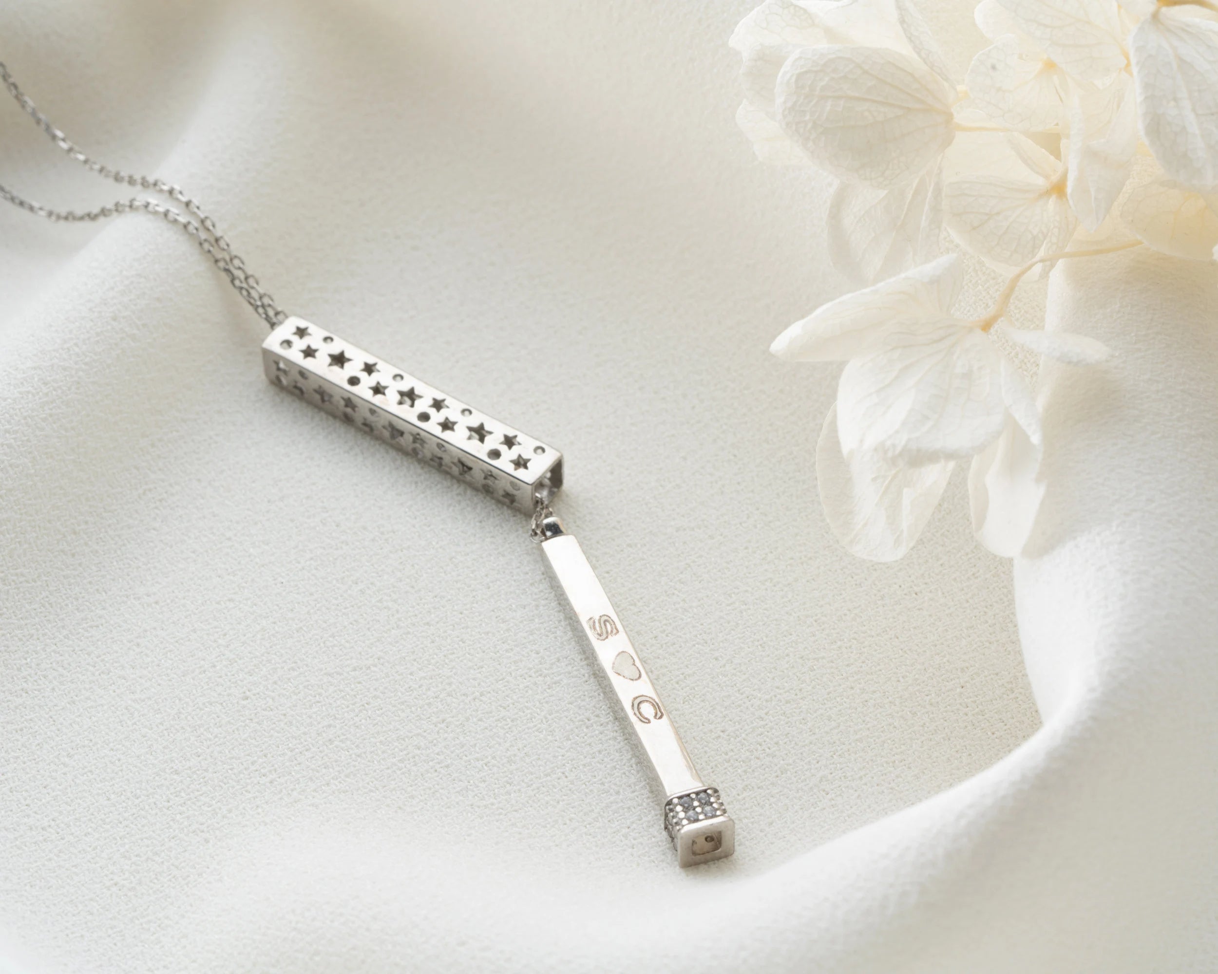 Personalized Hidden Message Necklace