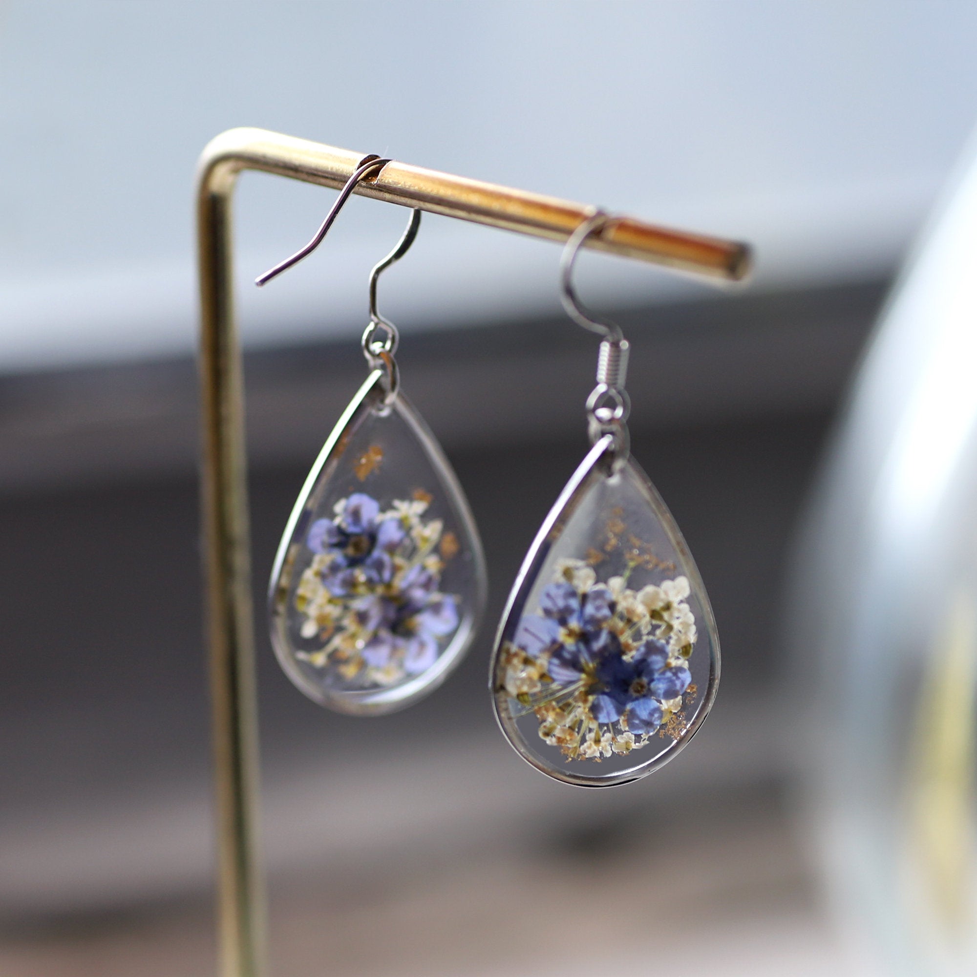 Handmade Floral Earrings